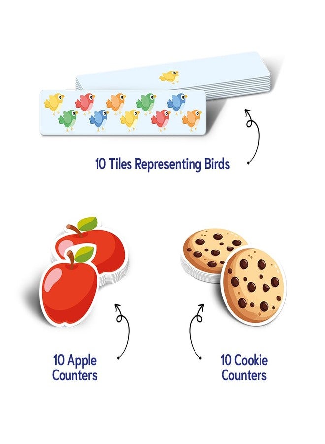 GiniMini Numberful Picnic Day | Math Adventure for Kids Age 3 4 5 | Fun Number Games, Roman Numerals, Story-Based Learning & Skill-Building | Includes Marker & Rewritable Surface, Gifts for Kids - Image 5